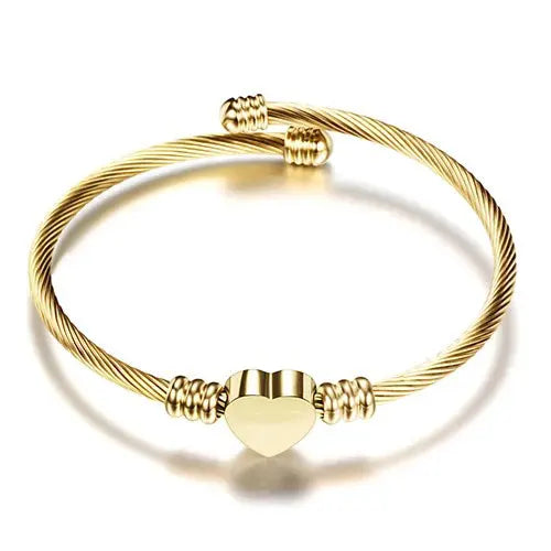 Girls Heart Bracelet